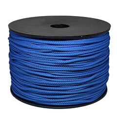 Веревка для вязания 2.5 мм. цвет синий(Нр. 25) 200 м. цена и информация | Принадлежности для вязания крючком | 220.lv
