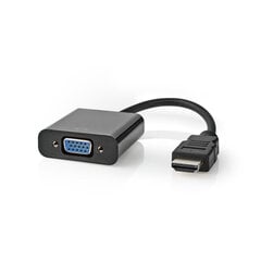 Kabelis HDMI M - VGA F + 3,5 mm, 0,2 m цена и информация | Адаптеры и USB разветвители | 220.lv