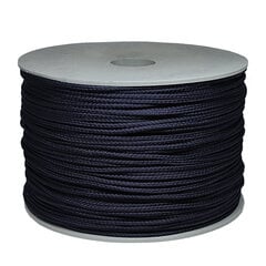 Веревка для вязания 2.5 мм. цвет темно синий(Нр. 29) 200 м. цена и информация | Принадлежности для вязания крючком | 220.lv