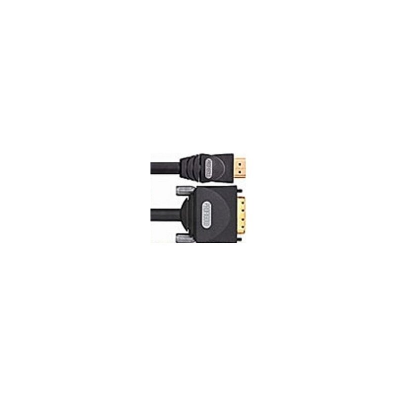 Profigold PGV1115 HDMI savienotājs-DVI savienotājs, 15m EOL цена и информация | Kabeļi un vadi | 220.lv