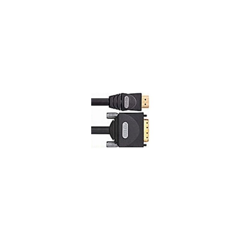 Profigold PGV1120 HDMI sprausla-DVI sprausla, 20m EOL cena un informācija | Kabeļi un vadi | 220.lv