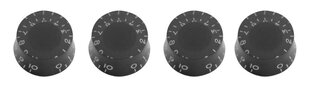 Potenciometra pogas melnas krāsas Stagg SP-KNLP-BKH cena un informācija | Mūzikas instrumentu piederumi | 220.lv