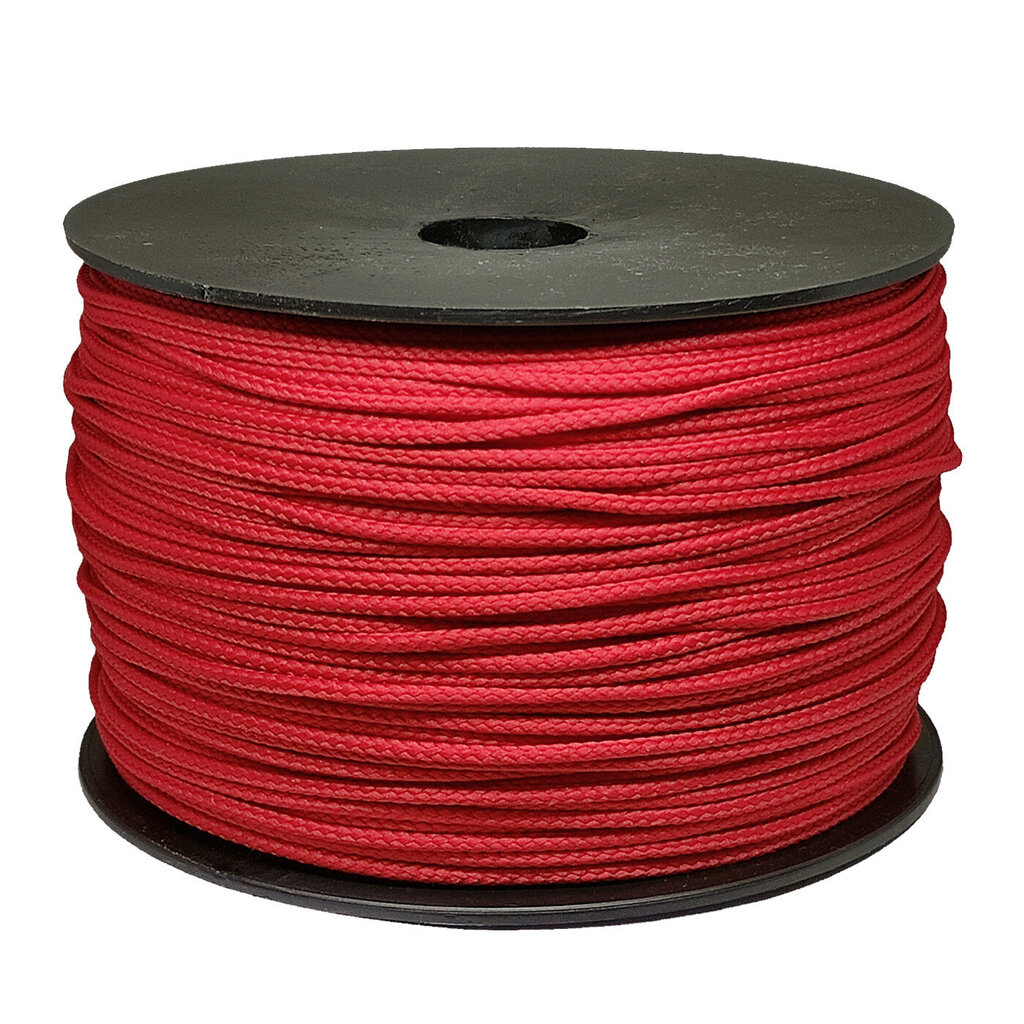 Aukla tamborēšanai 2.5 mm. krāsa sarkana (Nr. 56) 200 m. cena un informācija | Tamborēšana | 220.lv