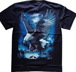 T-krekls ar īsām piedurknēm vīriešiem, Tumsā spīdoša apdruka цена и информация | Мужские футболки | 220.lv