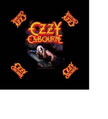 Lakats - bandana, Ozzy Osbourne cena un informācija | Vīriešu cepures, šalles, cimdi | 220.lv