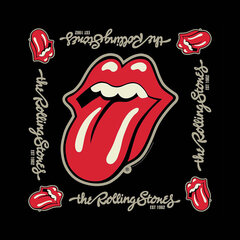 Lakats - bandana, The Rolling Stones cena un informācija | Vīriešu cepures, šalles, cimdi | 220.lv