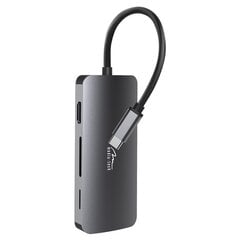 Adapteris Media-Tech MT5044, USB-C/USB-A/HDMI/RJ-45/micro SD цена и информация | Адаптеры и USB разветвители | 220.lv
