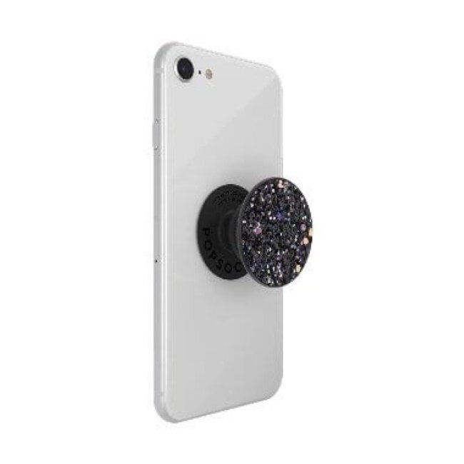 Popsocket PopGrip (Oriģināls) Izvelkams Pirkstu Fiksējošs Telefona Turētājs ar maināmo TOP daļu Sparkle Black cena un informācija | Auto turētāji | 220.lv