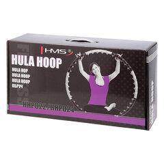 Обруч гимнастический массажный Hula Hoop, 1,6 кг цена и информация | Обручи, гимнастические палки | 220.lv