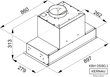 Kernau KBH 0590.1 B cena un informācija | Tvaika nosūcēji | 220.lv