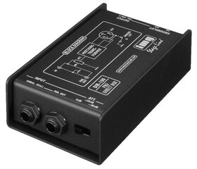 Аудио фильтр DI BOX Stageline DIB-100 (mono) цена и информация | Принадлежности для музыкальных инструментов | 220.lv