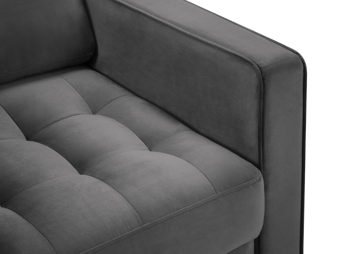 Krēsls Milo Casa Santo, tumši pelēkas/zelta krāsas cena un informācija | Atpūtas krēsli | 220.lv