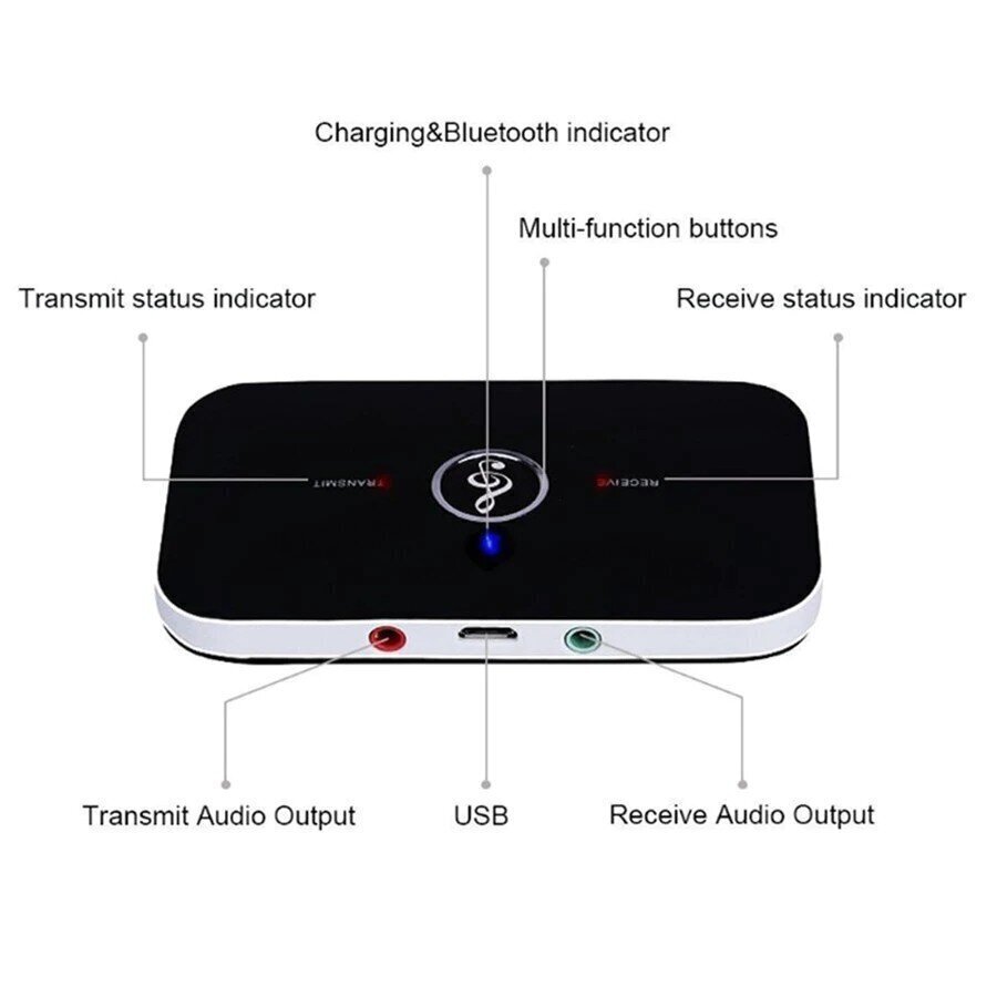 "B6" Universāls FM raidītājs, „Bluetooth“, USB modulators цена и информация | FM Modulatori | 220.lv