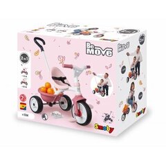 Толкаемый трехколесный велосипед Smoby Be Move, розовый цена и информация | Smoby Товары для детей и младенцев | 220.lv