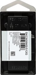 Kingston SKC600MS/512G цена и информация | Внутренние жёсткие диски (HDD, SSD, Hybrid) | 220.lv