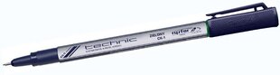 Pildspalva CK-01, 0,10 mm, zaļa cena un informācija | Rakstāmpiederumi | 220.lv