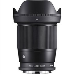 Sigma 16mm f/1.4 DC DN Contemporary lens for Leica L cena un informācija | Objektīvi | 220.lv