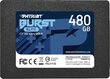 Patriot PBE480GS25SSDR цена и информация | Iekšējie cietie diski (HDD, SSD, Hybrid) | 220.lv