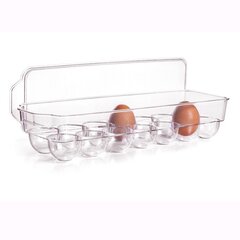Яйцо, 37x11,5x8 см, пластик, 14 яиц цена и информация | Кухонные принадлежности | 220.lv