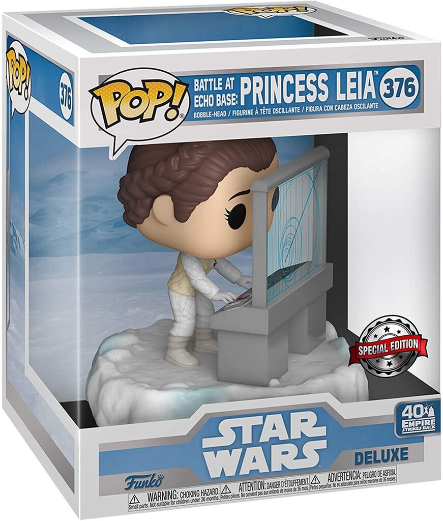 Figūriņa Funko POP! Deluxe Star Wars Princess Leya Exclusive cena un informācija | Datorspēļu suvenīri | 220.lv