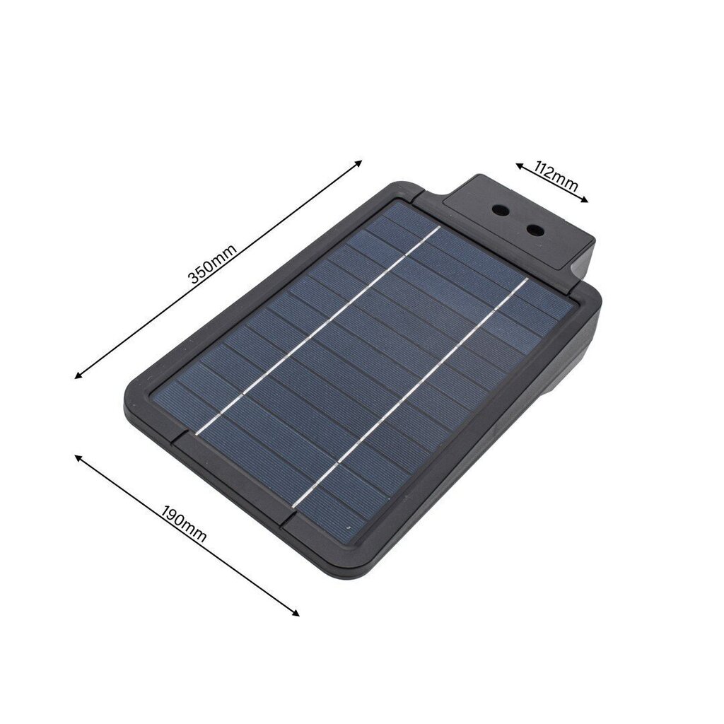Eko-light āra gaismeklis ar saules bateriju Sreet, 8W 4000K cena un informācija | Āra apgaismojums | 220.lv