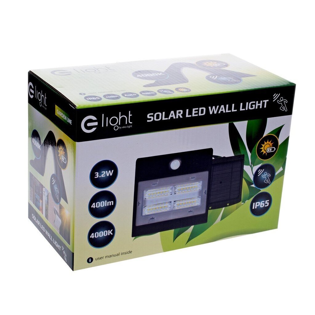 Eko-Light saules lampa Butterfly, 3.2W цена и информация | Āra apgaismojums | 220.lv