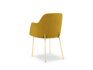 Krēsls Cosmopolitan Design Padova, dzeltenas/zeltainas krāsas cena un informācija | Virtuves un ēdamistabas krēsli | 220.lv