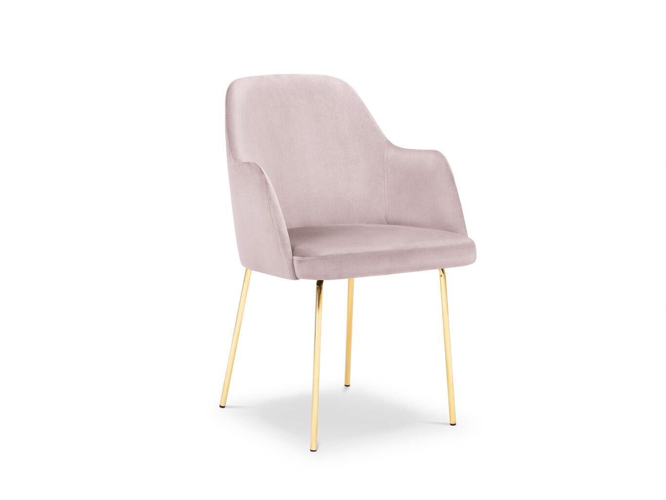 Krēsls Cosmopolitan Design Padova, rozā/zeltainas krāsas цена и информация | Virtuves un ēdamistabas krēsli | 220.lv