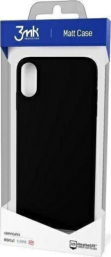 Telefona maciņš 3MK Matt Case, piemērots Samsung G991 S21, melns cena un informācija | Telefonu vāciņi, maciņi | 220.lv