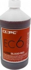 XSPC EC6 Liquid 1 Liter - Blood Red (5060175582768) цена и информация | Водяное охлаждение - аксессуары | 220.lv