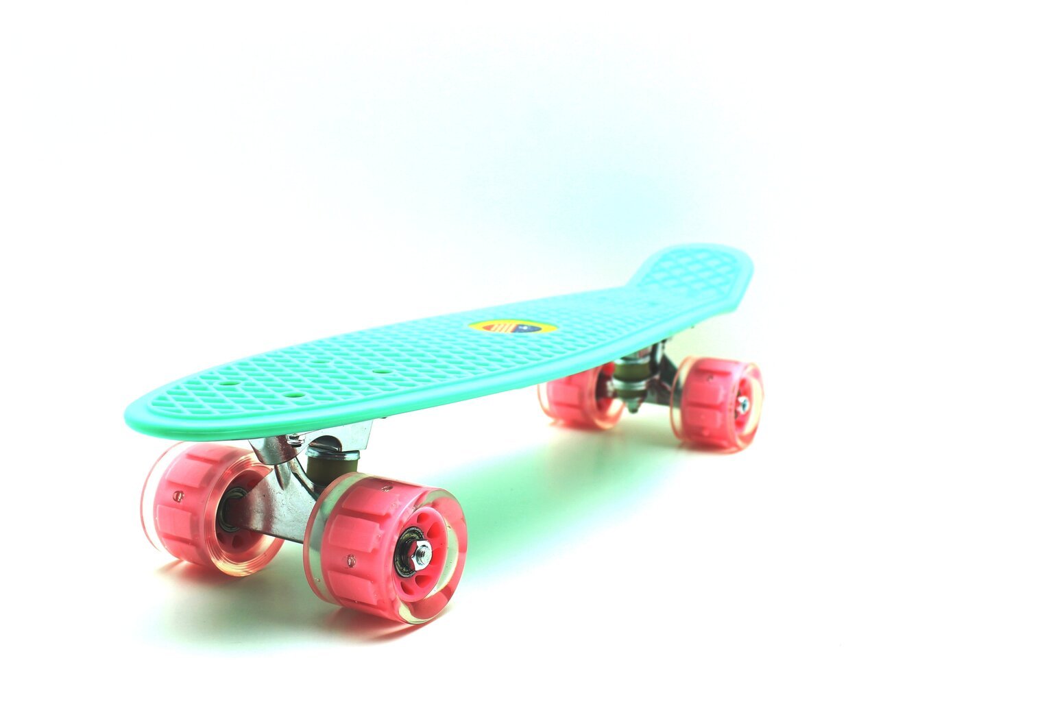 Skrituļdēlis Pennyboard 3142, gaiši zils/rozā цена и информация | Skrituļdēļi | 220.lv