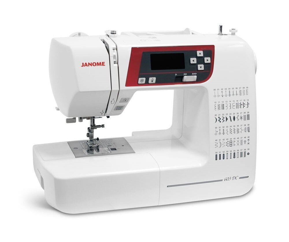 Janome 603DC цена и информация | Šujmašīnas | 220.lv