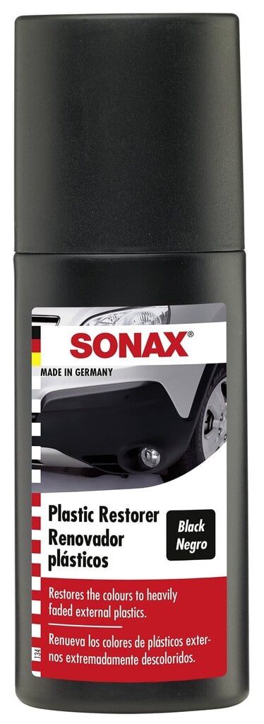 SONAX Plastmasas melninātājs, 100ml цена и информация | Auto ķīmija | 220.lv