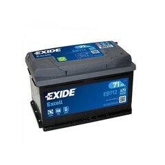 Аккумулятор Exide Excell 71Ah 670A цена и информация | Аккумуляторы | 220.lv