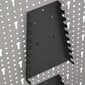 vidaXL perforēti sienas paneļi ar āķiem, 4 gab., 40x58 cm, tērauds цена и информация | Instrumentu kastes | 220.lv