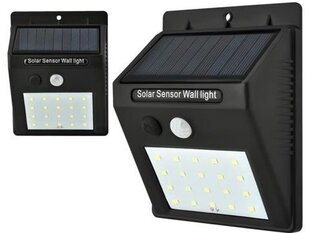 LED saules enerģijas sienas lampa cena un informācija | Āra apgaismojums | 220.lv