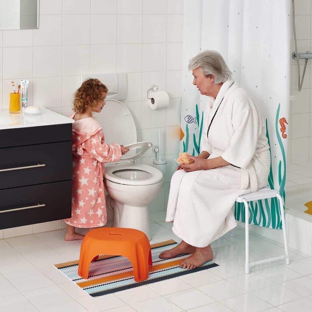 RIDDER tualetes poda sēdeklis Generation, lēnā aizvēršanās, balts цена и информация | Piederumi tualetes podiem un bidē | 220.lv