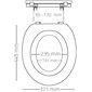 RIDDER tualetes poda sēdeklis Generation, lēnā aizvēršanās, balts cena un informācija | Piederumi tualetes podiem un bidē | 220.lv