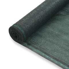 vidaXL tenisa laukuma tīkls, HDPE, 1,2x50 m, zaļš цена и информация | Товары для большого тенниса | 220.lv