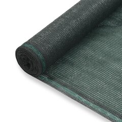 vidaXL tenisa laukuma tīkls, HDPE, 2x25 m, zaļš цена и информация | Товары для большого тенниса | 220.lv