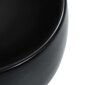 vidaXL izlietne, 44,5x39,5x14,5 cm, melna keramika цена и информация | Izlietnes | 220.lv