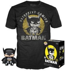 Figūriņa Funko POP! + T-krekls, XS, DC batman + T-shirt XS exclusive cena un informācija | Datorspēļu suvenīri | 220.lv