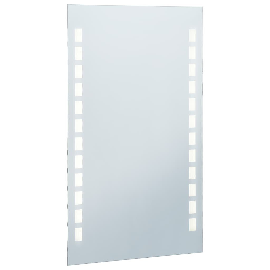 vidaXL vannasistabas spogulis ar LED apgaismojumu, 60x100 cm цена и информация | Spoguļi | 220.lv