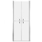 vidaXL dušas durvis, 71x190 cm, ESG, matētas цена и информация | Dušas durvis, dušas sienas | 220.lv
