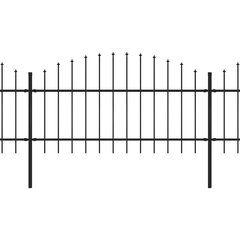 Стальной садовый забор 1-1,25x15,3 м цена и информация | Заборы и принадлежности к ним | 220.lv