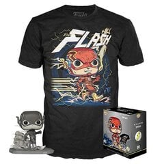 Figūriņa Funko POP! + T-krekls, S, DC flash + T-shirt S Exclusive cena un informācija | Datorspēļu suvenīri | 220.lv