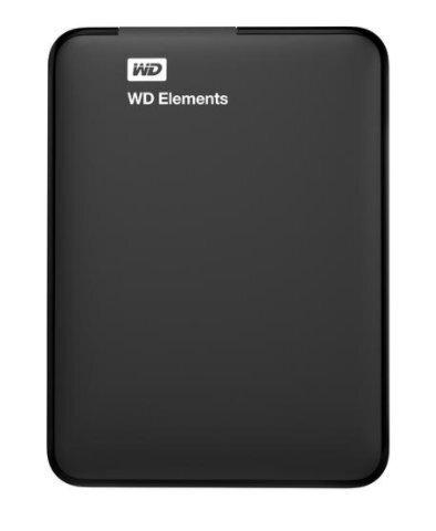 WD Elements 1TB USB 3.0 WDBUZG0010BBK cena un informācija | Ārējie cietie diski | 220.lv