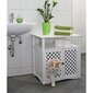 Kerbl kaķa tualetes skapis Helena, 64x46x65 cm, balts, 82662 цена и информация | Kaķu tualetes | 220.lv