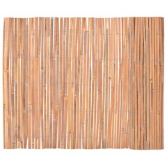 vidaXL žogs, 150x600 cm, bambuss cena un informācija | Žogi un piederumi | 220.lv
