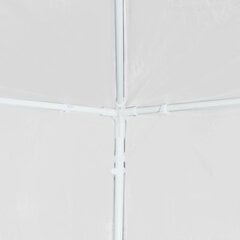 vidaXL svinību telts, balta, 3x3 m cena un informācija | Dārza nojumes un lapenes | 220.lv